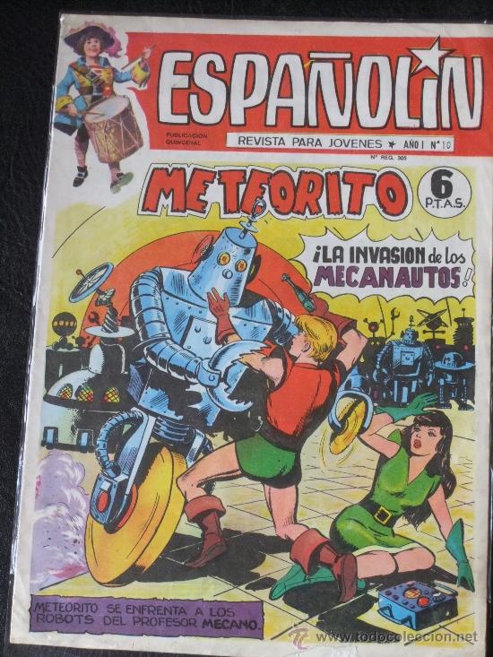 Tebeos: ESPA&Ntilde;OLIN N&ordm; 10 ULTIMO NUMERO DE LA COLECCION - Foto 1