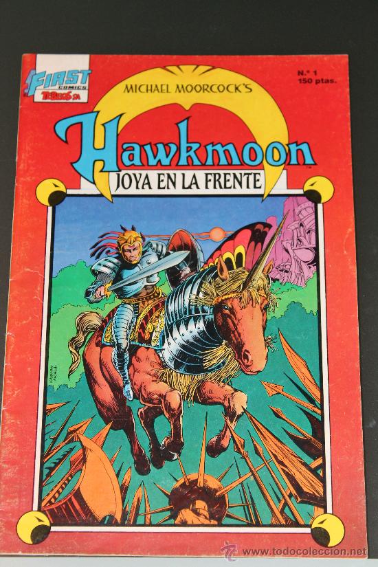 Tebeos: Hawkmoon 1 Tebeos SA First Comics Michael Moorcock - Foto 1
