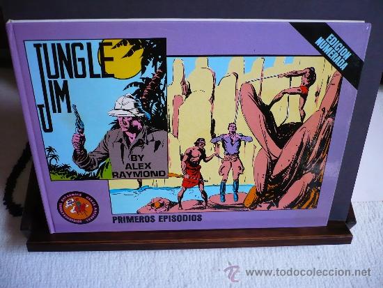 Tebeos: Jungle Jim. Alex Raymond. Edici&oacute;n numerada (233). Ediciones Eseuve. - Foto 1