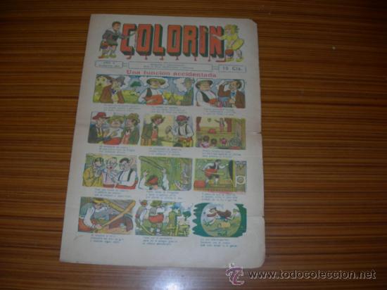 Tebeos: COLORIN      N&ordm; 198   DE GATO NEGRO - Foto 1