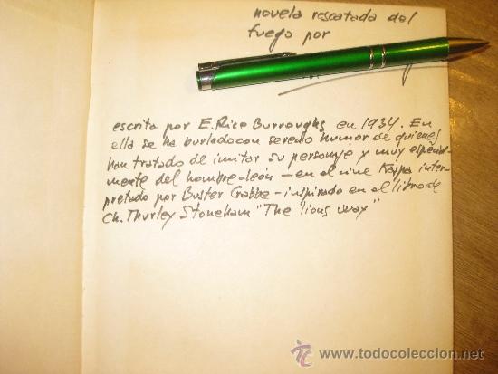 Tebeos: NOVELA RESCATADA DEL FUEGO-TARZAN - Foto 2