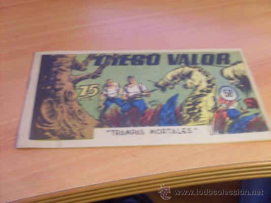Tebeos: DIEGO VALOR N&ordm; 58 PRIMERA SERIE (ORIGINAL ED. CID ) (COB24) - Foto 1