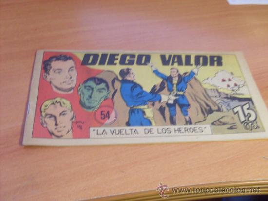 Tebeos: DIEGO VALOR N&ordm; 54 PRIMERA SERIE (ORIGINAL ED. CID ) (COB24) - Foto 1