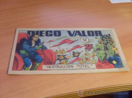 Tebeos: DIEGO VALOR N&ordm; 52 PRIMERA SERIE (ORIGINAL ED. CID ) (COB24) - Foto 1