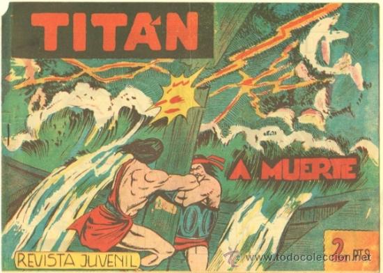 Tebeos: TITAN N&ordm; 29 EDI. ACR&Oacute;POLIS 1961- ORIGINAL , , MUY DIFICIL - Foto 1