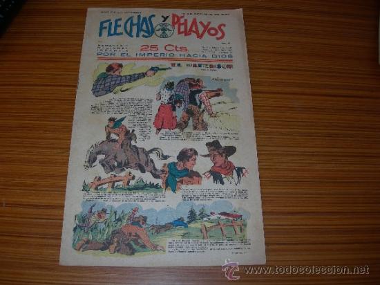 Tebeos: FLECHAS Y PELAYOS          N&ordm; 45    DE FE Y JONS - Foto 1