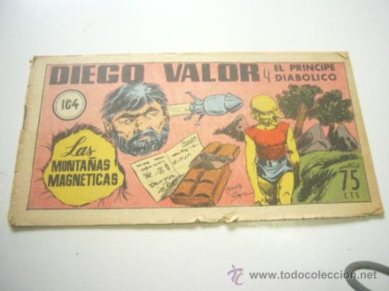 Tebeos: DIEGO VALOR N&ordm; 103 ORIGINAL. PRIMERA SERIE CID 75 cts C42 - Foto 1
