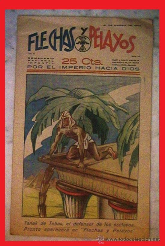 Tebeos: tebeo Flechas y Pelayos 1941 - Foto 1