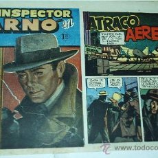 Tebeos: EL INSPECTOR ARNO Nº ATRACO AEREO - ORIGINAL - GESTION 1956- LEER GASTOS Y ENVIOS