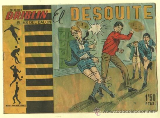 Tebeos: COLECCION DRIBLIN EL AS DEL BALON ORIGINAL N&ordm; 7 EDI. BELKRON 1961- SIN ABRIR - 17 X 24 CMS - 12 PGS