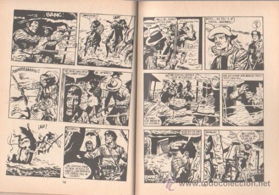 Tebeos: LEYENDAS DEL OESTE N&ordm; 3 EDI. EUREDIT 1970 - TACO 96 PGS.21 X 16 CMS. - Foto 2