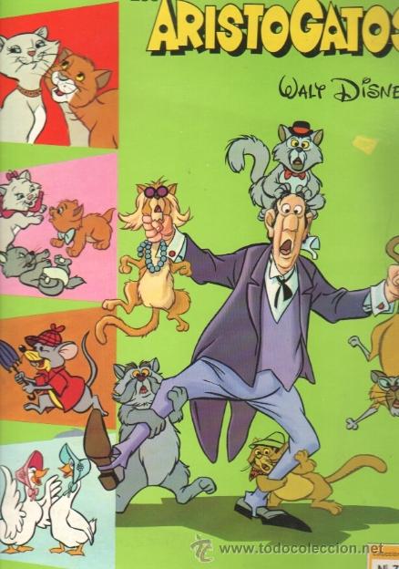 Tebeos: WALT DISNEY - COLECCION CUCA&Ntilde;A N&ordm; 7 LOS ARISTOGATOS - ERSA - VERSION COMPLETA DE LA PEL&Iacute;CULA