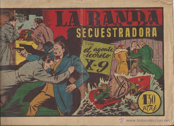 Tebeos: la banda secuestradora-AGENTE X9 - Foto 1