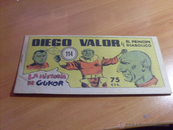 Tebeos: DIEGO VALOR PRIMERA N&ordm; 114 (ED. CID) (COB24) - Foto 1