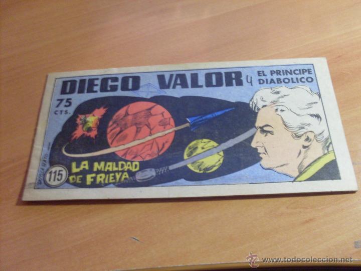 Tebeos: DIEGO VALOR PRIMERA N&ordm; 115 (ED. CID) (COB24) - Foto 1