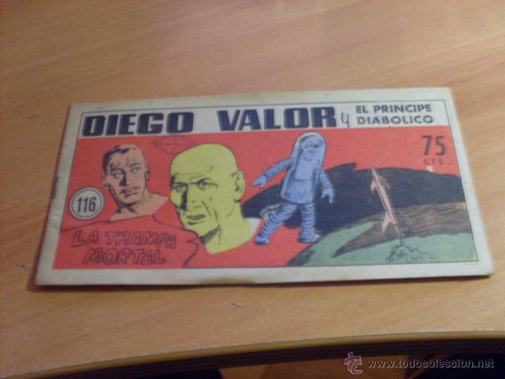 Tebeos: DIEGO VALOR PRIMERA N&ordm; 116 (ED. CID) (COB24) - Foto 1