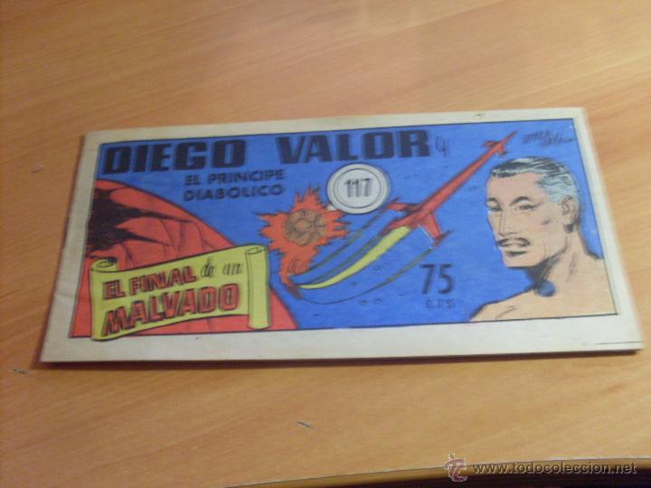 Tebeos: DIEGO VALOR PRIMERA N&ordm; 117 (ED. CID) (COB24) - Foto 1