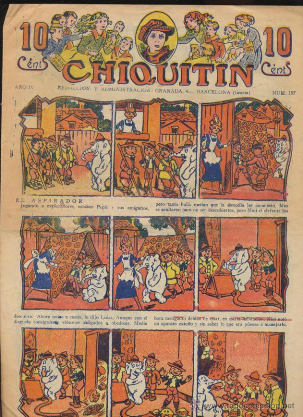 Tebeos: Chiquit&iacute;n n&ordm;  197.  Marco  1925. - Foto 1