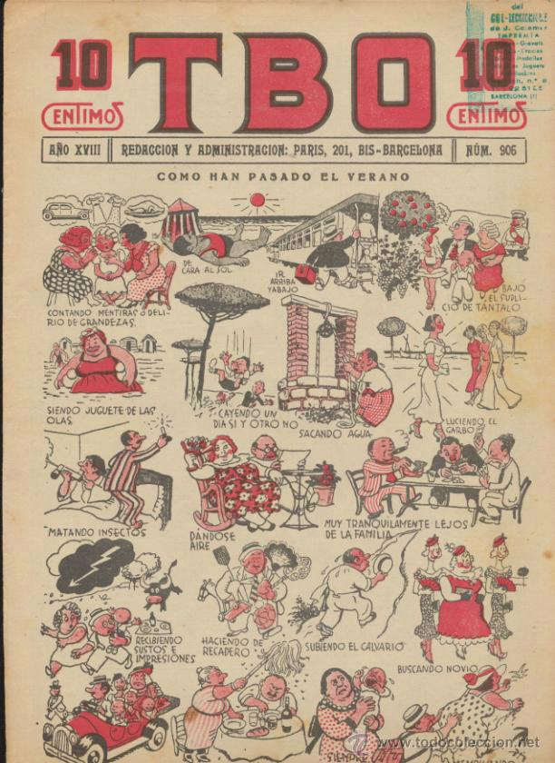 Tebeos: TBO n&ordm;  906. Buigas  1917. - Foto 1