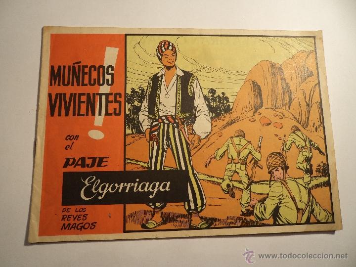 Tebeos: Paje el Gorriaga. Mu&ntilde;ecos vivientes. - Foto 1