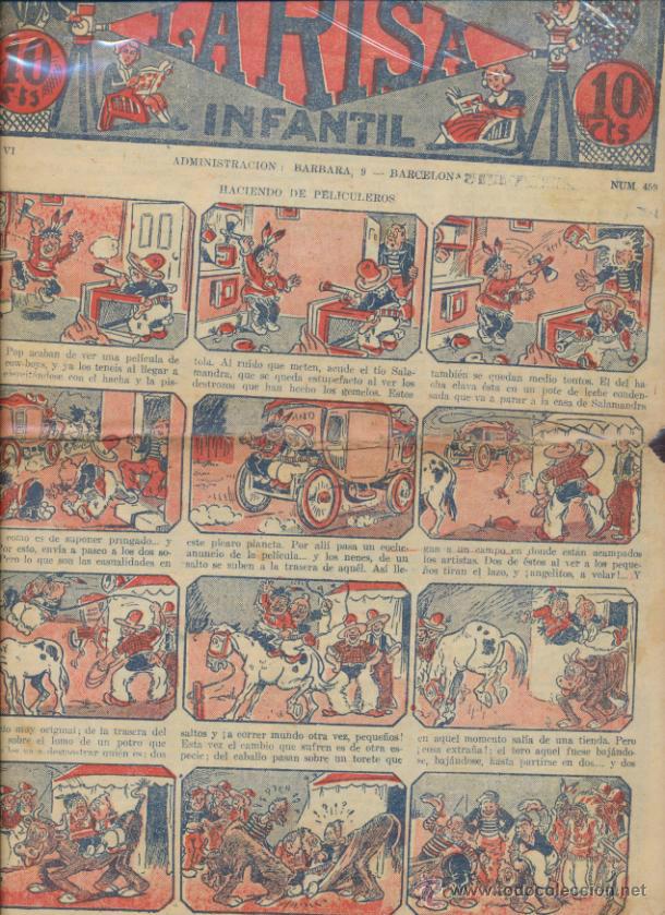 Tebeos: La Risa Infantil n&ordm; 459. Marco 1925. - Foto 1