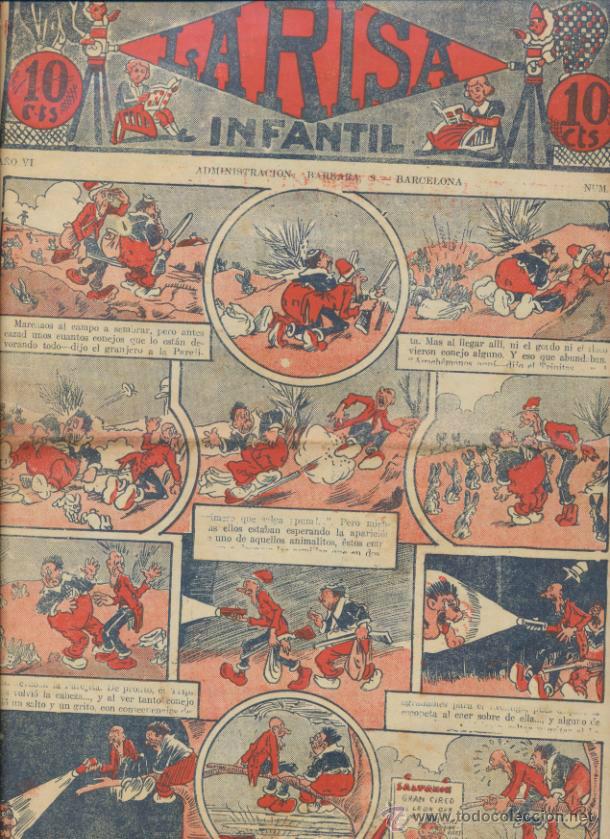 Tebeos: La Risa Infantil n&ordm; 455. Marco 1925. - Foto 1