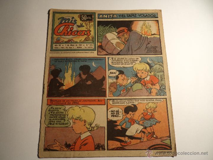 Tebeos: Mis Chicas. n&ordm; 274. Ed. Chicos - Foto 1