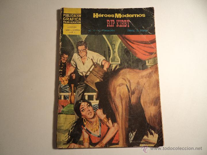 Tebeos: Heroes modernos 2&ordf; &eacute;poca. n&ordm; 4. Rip Kirby - Foto 1