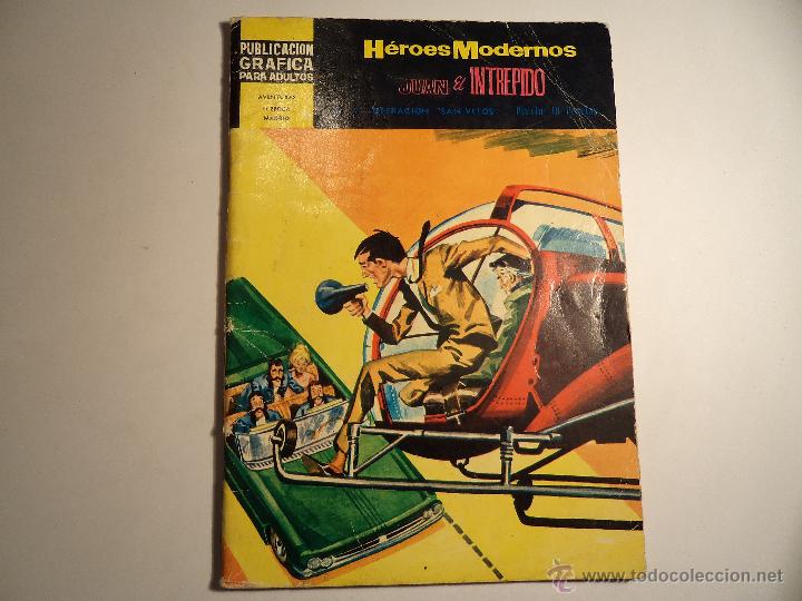 Tebeos: Heroes modernos 2&ordf; &eacute;poca. n&ordm; 7. Juan el Intr&eacute;pido - Foto 1