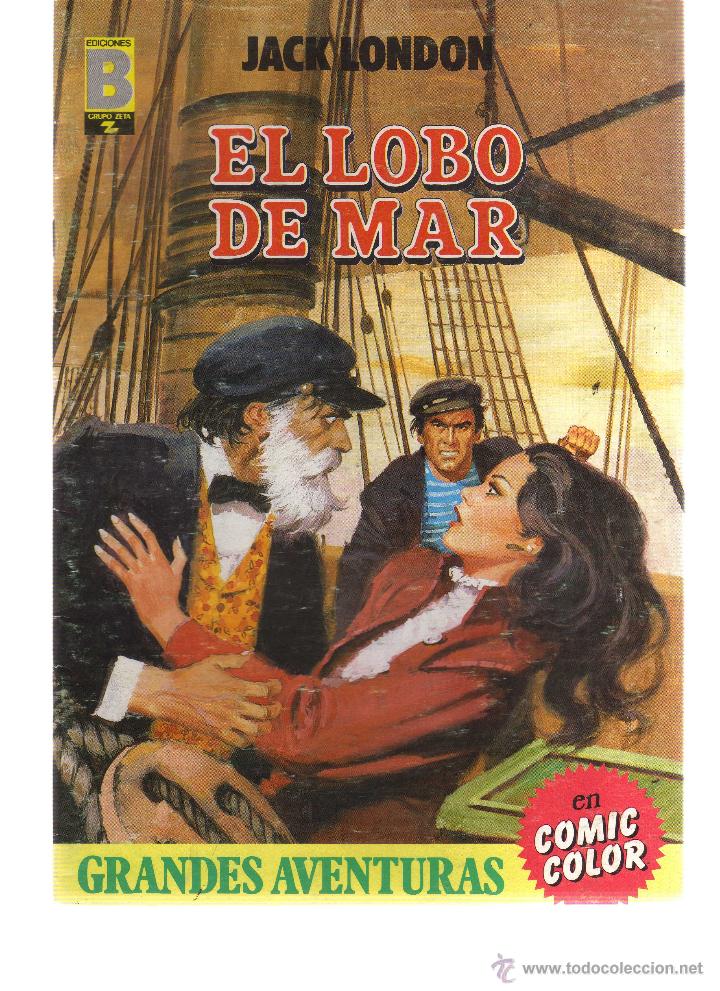 Tebeos: El Lobo de Mar - Jack Londo Ed. B - CJ44 - Foto 1