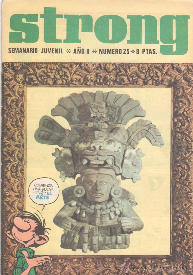 Tebeos: STRONG N&ordm; 25 EDI. ARGOS 1969