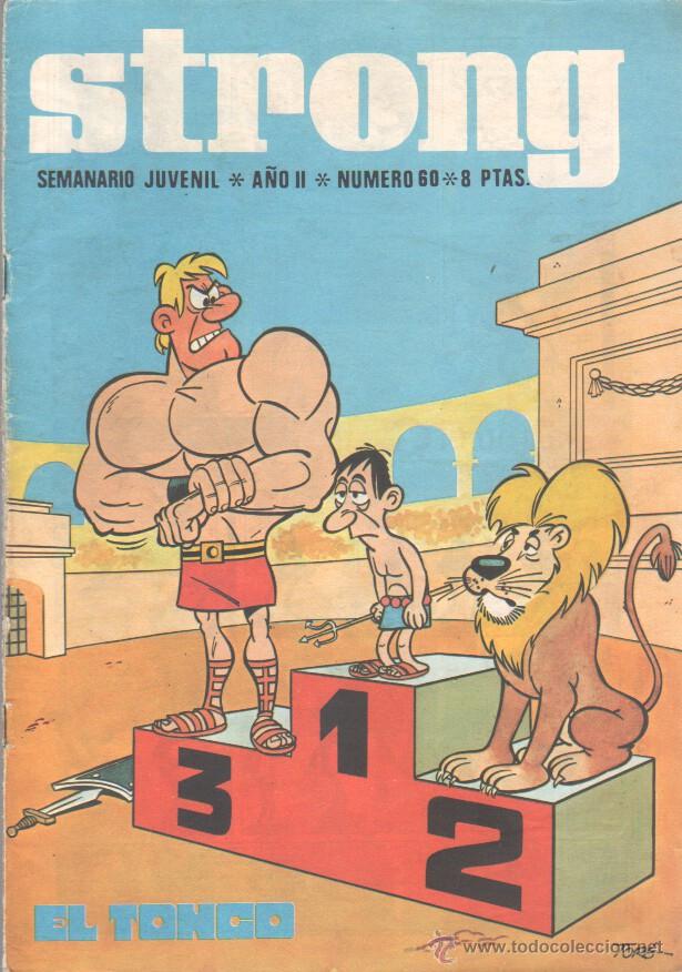 Tebeos: STRONG N&ordm; 60 EDI. ARGOS 1969