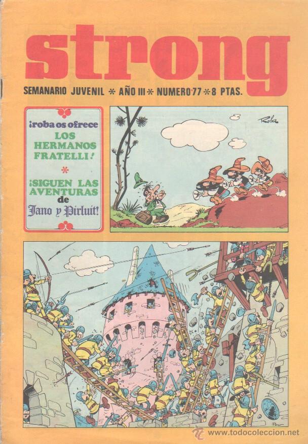 Tebeos: STRONG N&ordm; 77 EDI. ARGOS 1969 - Foto 1