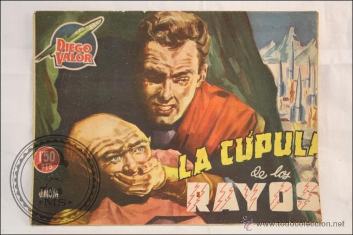 Tebeos: Antiguo C&oacute;mic - Diego Valor. La C&uacute;pula de los Rayos - N&ordm; 19 - Ediciones Cid - 1956 - Foto 1