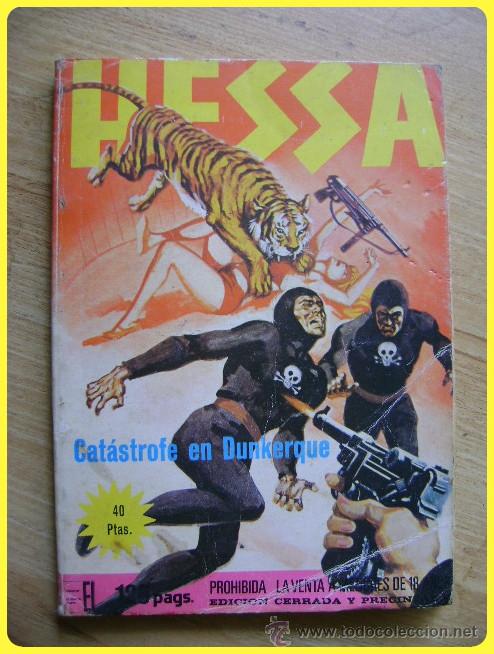 Tebeos: C&oacute;mic Hessa n&uacute;mero 9 (Cat&aacute;strofe en Dunkerque). Elviberia 1976. 120 p&aacute;ginas. - Foto 1