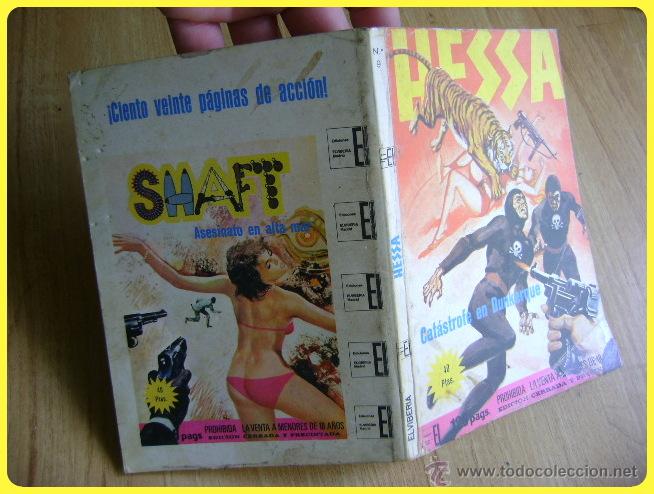 Tebeos: C&oacute;mic Hessa n&uacute;mero 9 (Cat&aacute;strofe en Dunkerque). Elviberia 1976. 120 p&aacute;ginas. - Foto 2