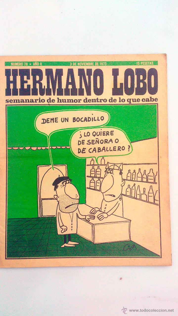 Tebeos: HERMANO LOBO N&ordm; 78 a&ntilde;o II - Foto 1