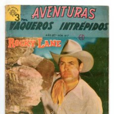 Tebeos: AVENTURAS - Nº 187 - VAQUEROS INTRÉPIDOS - ROCKY LANE - ED. SOL (MÉXICO) - 1962. Lote 42920143