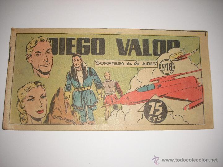 Tebeos: DIEGO VALOR N&ordm; 18 - Foto 1