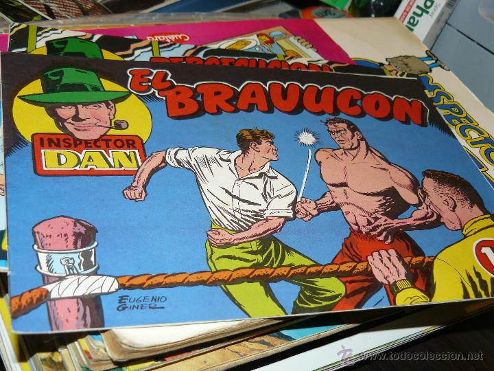 Tebeos: TEBEOS-COMICS CANDY ● INSPECTOR DAN 23 ● BRUGUERA 1952 ● AA99 MST ● - Foto 1