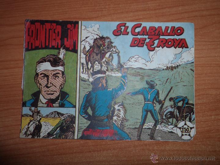 Tebeos: FRONTIER JIM - N&ordm; 3- EL CABALLO DE TROYA - EDITORIAL MATEU 1959 - Foto 1