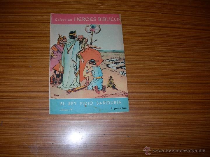 Tebeos: HEROES BIBLICOS N&ordm; 18 DE DON BOSCO - Foto 1