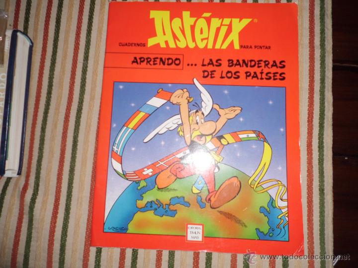 Tebeos: CUADERNOS ASTERIX PARA PINTAR TIMUN MAS - Foto 1
