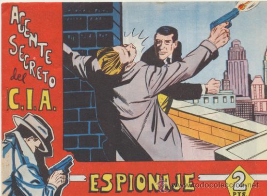 Tebeos: Agente Secreto del C.I.A. Espionaje.  Bernabeu  1965.  &iexcl;IMPECABLE! - Foto 1