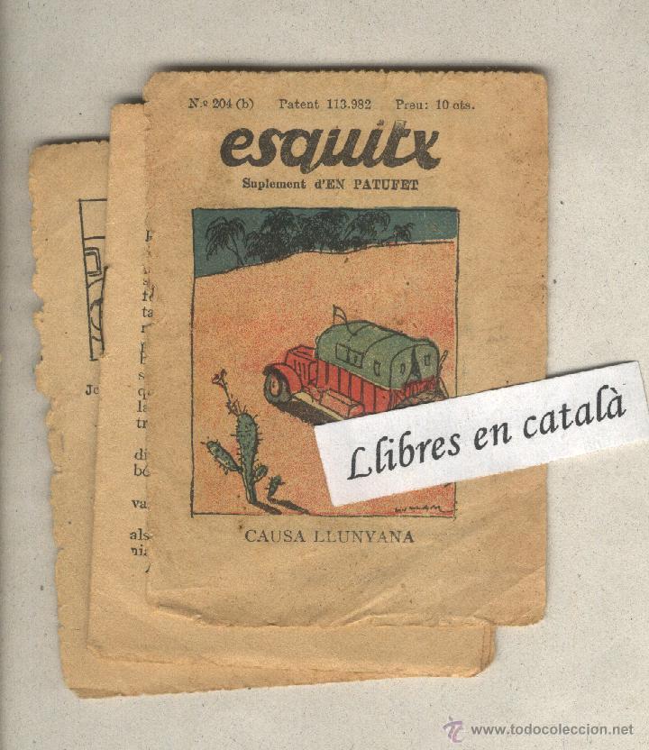 Tebeos: Esquitx.Suplement den Patufet. n&ordm; 204 b. - Foto 1