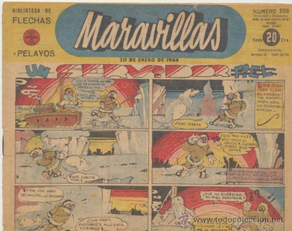 Tebeos: Maravillas n&ordm;  228. F.E.T  1939. - Foto 1