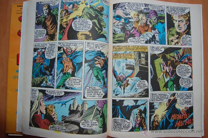 Tebeos: LOTE 2 COMICS TEBEOS LA TUMBA DE DRACULA VOL.2 ED. VERTICE N&ordm; 5 Y 6 - Foto 2