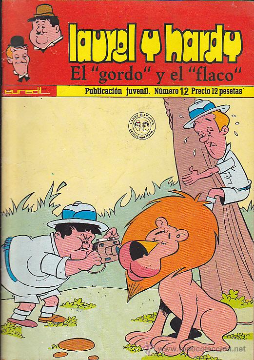 Tebeos: COMIC LAUREL Y HARDY N&ordm; 12 EUREDIT - Foto 1