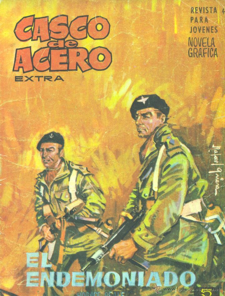 Tebeos: Casco de Acero Extra. Material de la Bardon-Fleetway - Foto 1