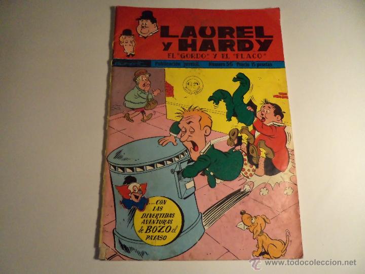 Tebeos: Laurel y Hardy. n&ordm; 56. Euredit. (a-11) - Foto 1